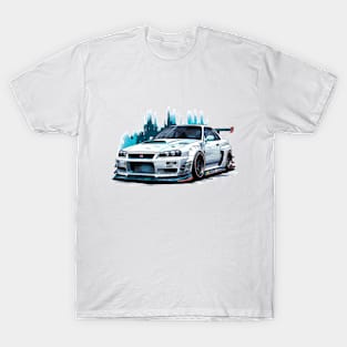 GTR Cartoon T-Shirt